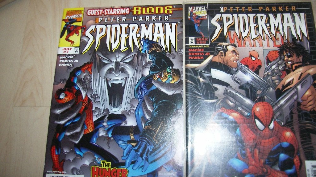 Spectaculaire Spider man Peter Parker US, Amerika, Ophalen of Verzenden, Zo goed als nieuw, Meerdere comics