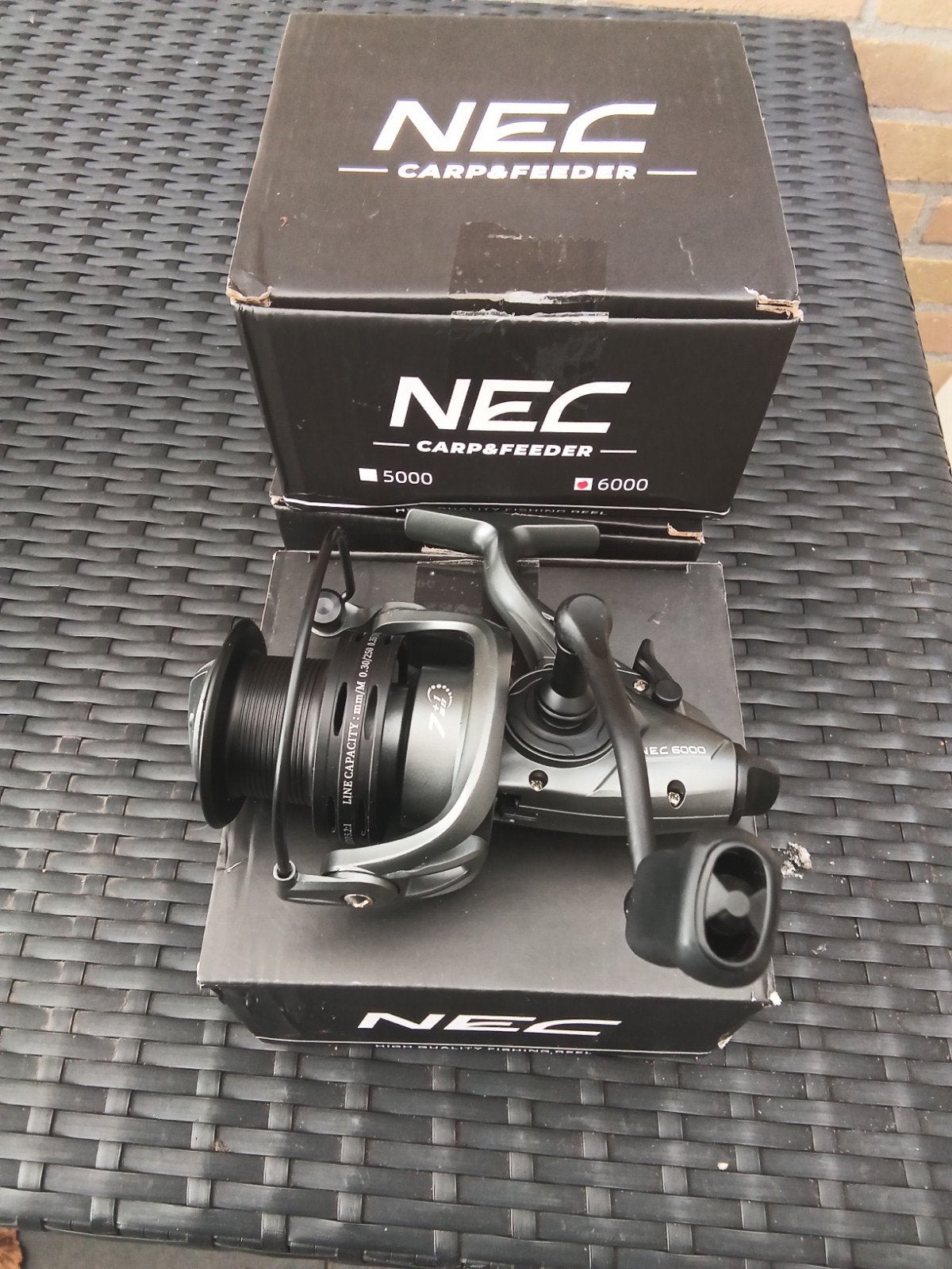 carp/feeder molen, Watersport en Boten, Ophalen of Verzenden, Zo goed als nieuw, Molen