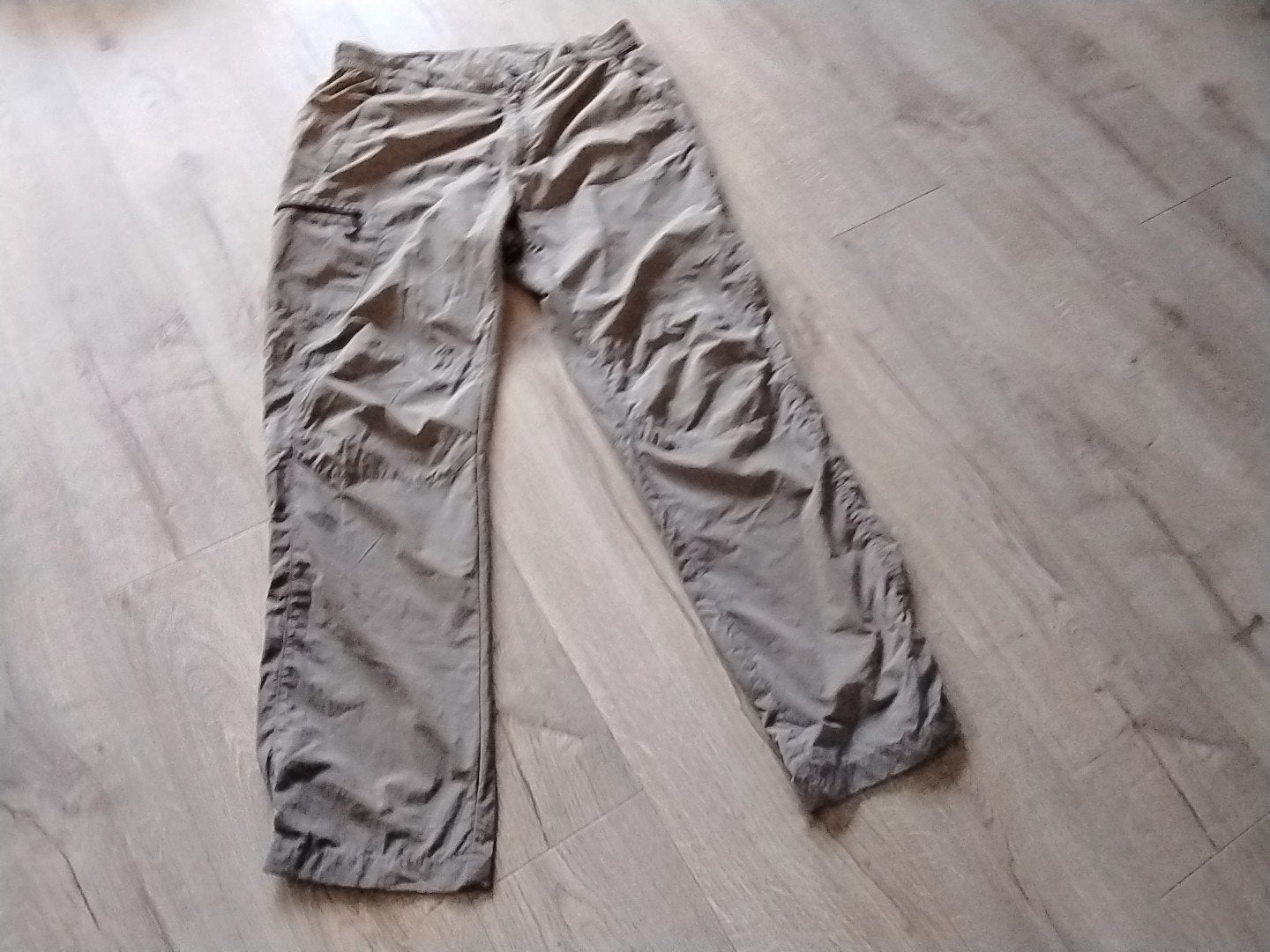 heren outdoor broek bruin beige maat l licht gewicht merk, Ophalen of Verzenden, Zo goed als nieuw, Kleding