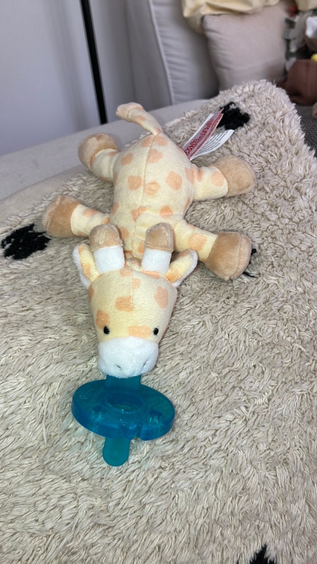 Wubbanub giraf giraffe, Ophalen of Verzenden, Zo goed als nieuw, Overige typen