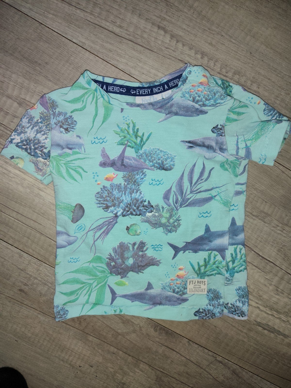 Feetje Jongens T-shirt Maat 68, Kinderen en Baby's, Babykleding | Maat 68, Ophalen of Verzenden, Zo goed als nieuw, Feetje, Jongetje