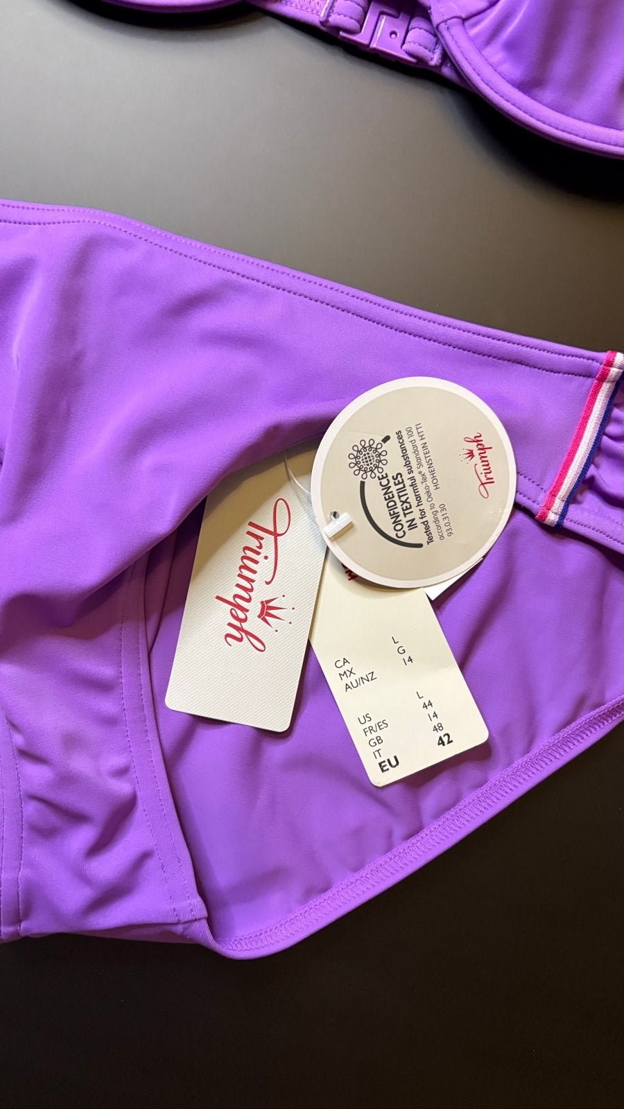 Triumph Bikini Set 40B/L - Nieuw met labels, Verzenden, Nieuw, Paars, Bikini