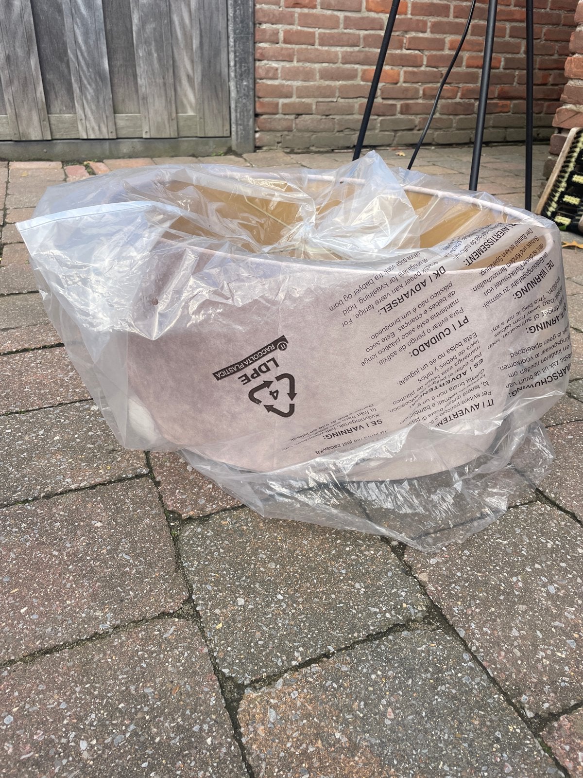 Roze fluwelen lampenkap - NIEUW!, Ophalen, Textiel, Nieuw, E27 (groot)