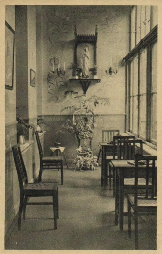 Bisschoppelijk Retraitenhuis De Thabor. Rotterdam - 1947 gel, Ophalen of Verzenden, 1940 tot 1960, Gelopen, Zuid-Holland
