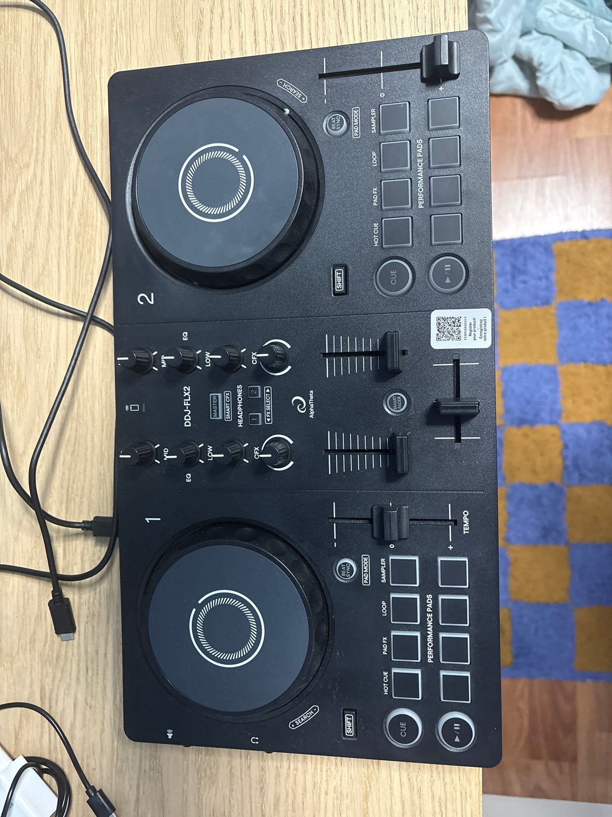 Pioneer DDJ-FLX2 DJ-controller - Zo goed als nieuw, Muziek en Instrumenten, Dj-sets en Draaitafels, Ophalen of Verzenden, Zo goed als nieuw