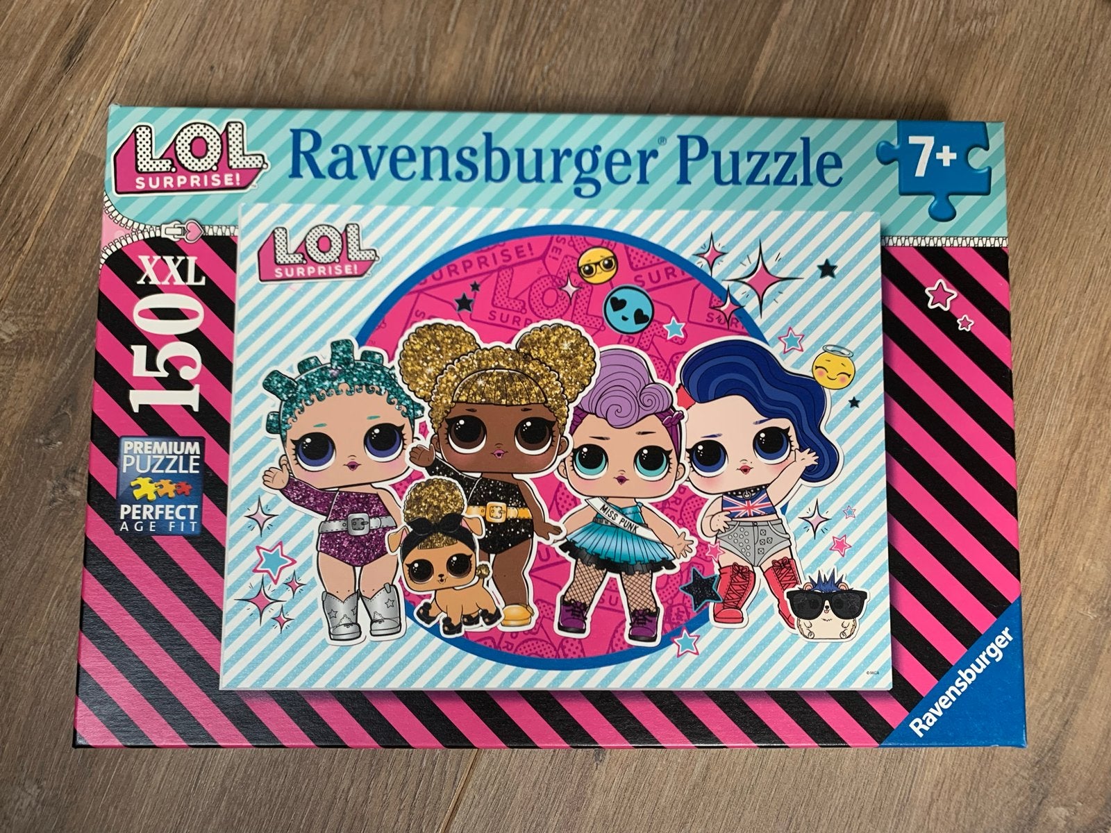 L.O.L. Surprise! XXL 150 stukjes puzzel, Ophalen of Verzenden, Zo goed als nieuw, 6 jaar of ouder