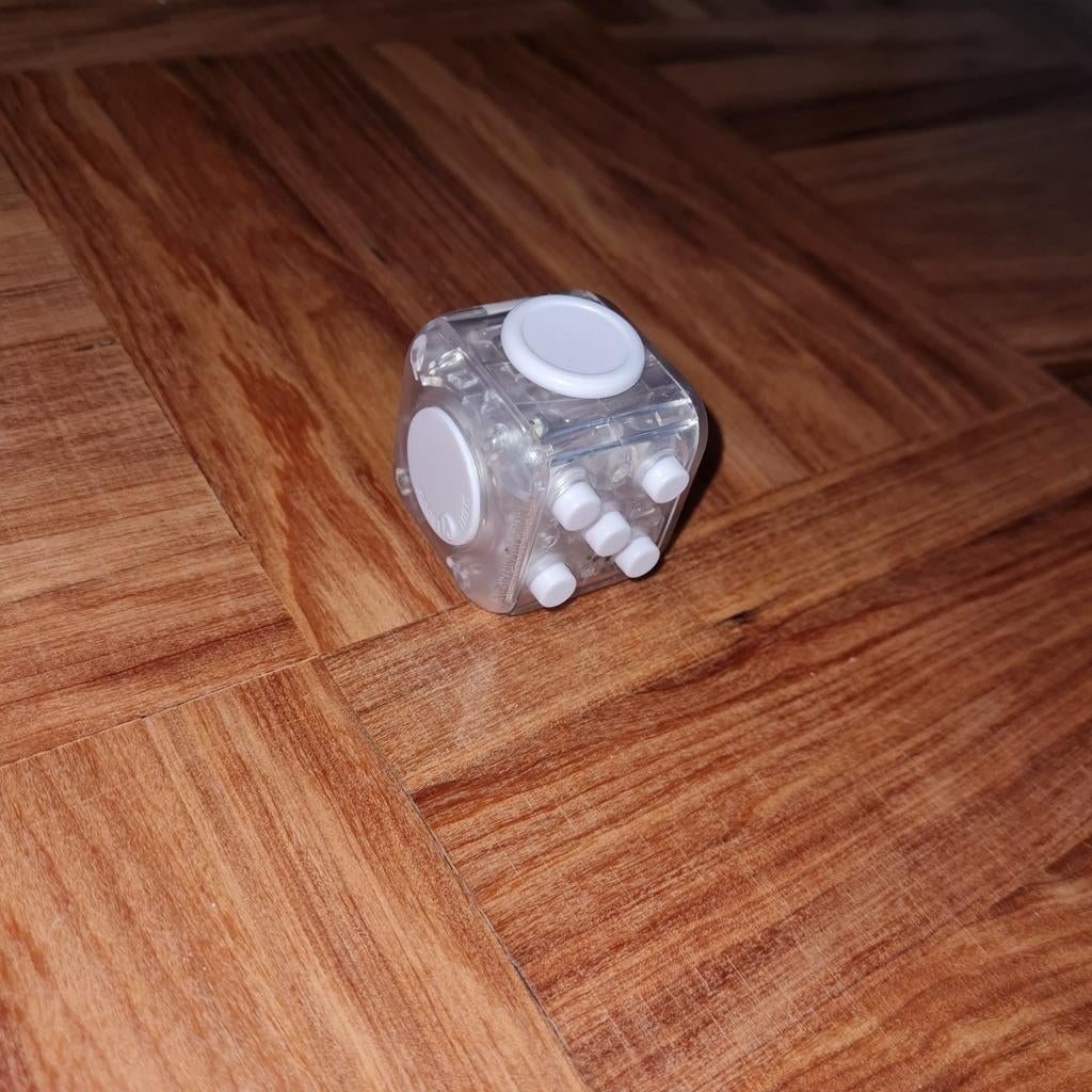 Transparante Fidget Cube - Stressvermindering Speelgoed, Ophalen, Gebruikt, Jongen of Meisje