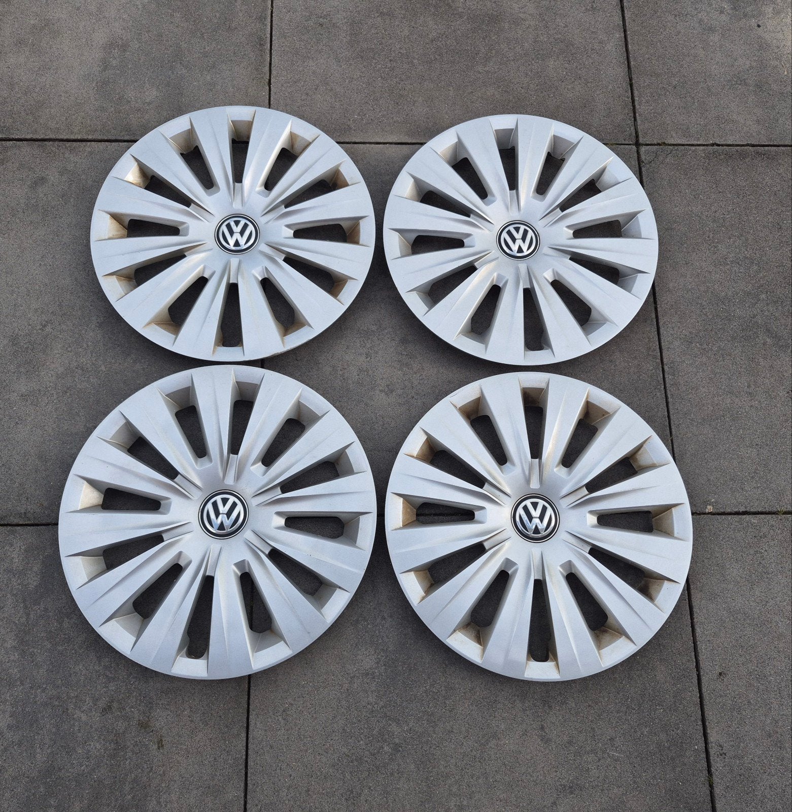 Wieldoppen 15" volkswagen, Auto diversen, Ophalen of Verzenden, Gebruikt