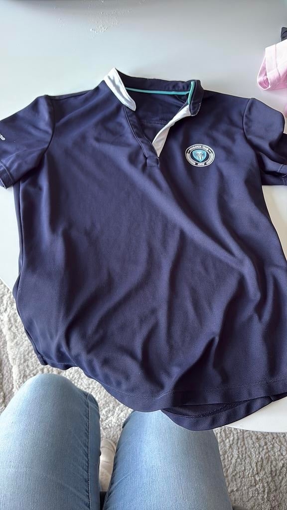 Zeer net wedstrijd shirt xs, Ophalen of Verzenden, Zo goed als nieuw, Overige maten, Blauw