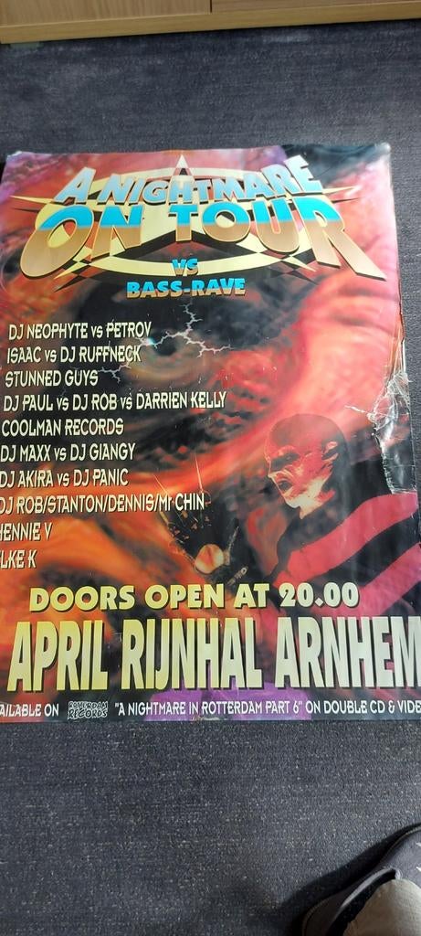 Nightmare on tour vs bass rave, Ophalen of Verzenden, Gebruikt, Overige typen