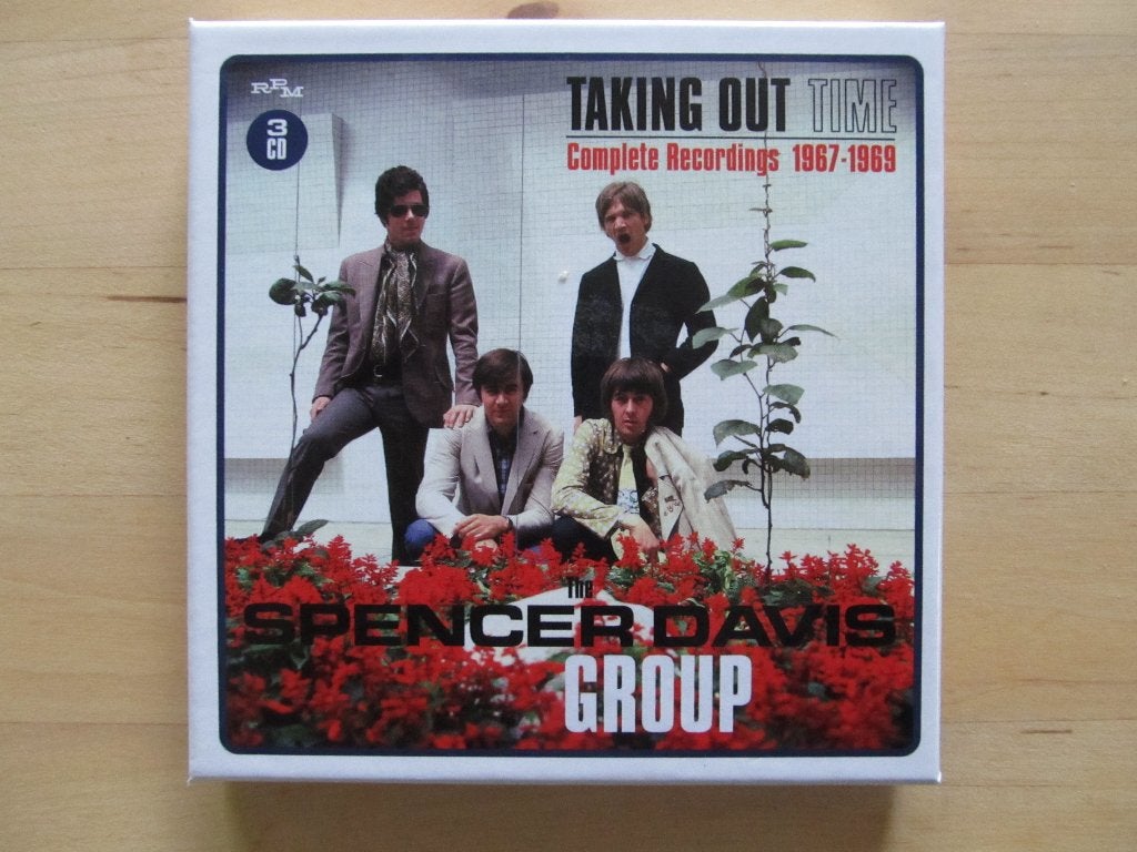 3CD Spencer Davis Group Taking out time Complete 1967-1969, Boxset, Bonusmateriaal, Ophalen of Verzenden, Zo goed als nieuw