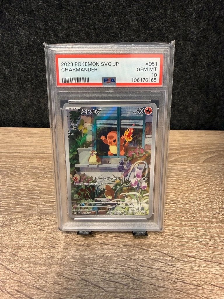 Pokémon | Charmander | Psa 10 | 051/049 | Svg Jp | 2023, Ophalen of Verzenden, Zo goed als nieuw