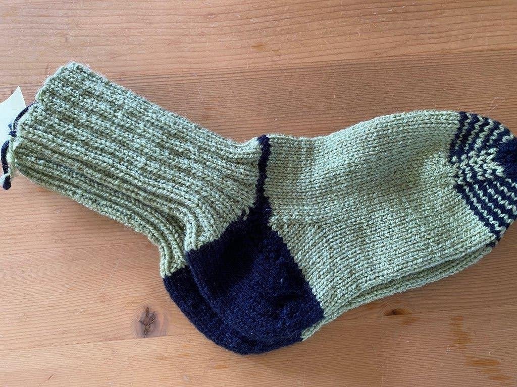 2) Eigen gebreide sokken, Sokken en Kniesokken, Overige kleuren, Nieuw, Overige maten