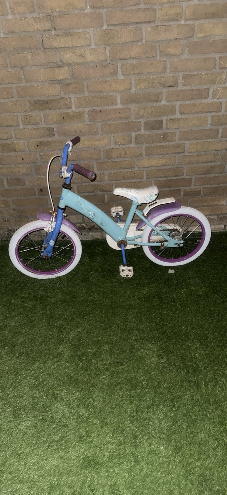 Meisjes fiets 16 inch, Ophalen, Zo goed als nieuw, 16 tot 20 inch