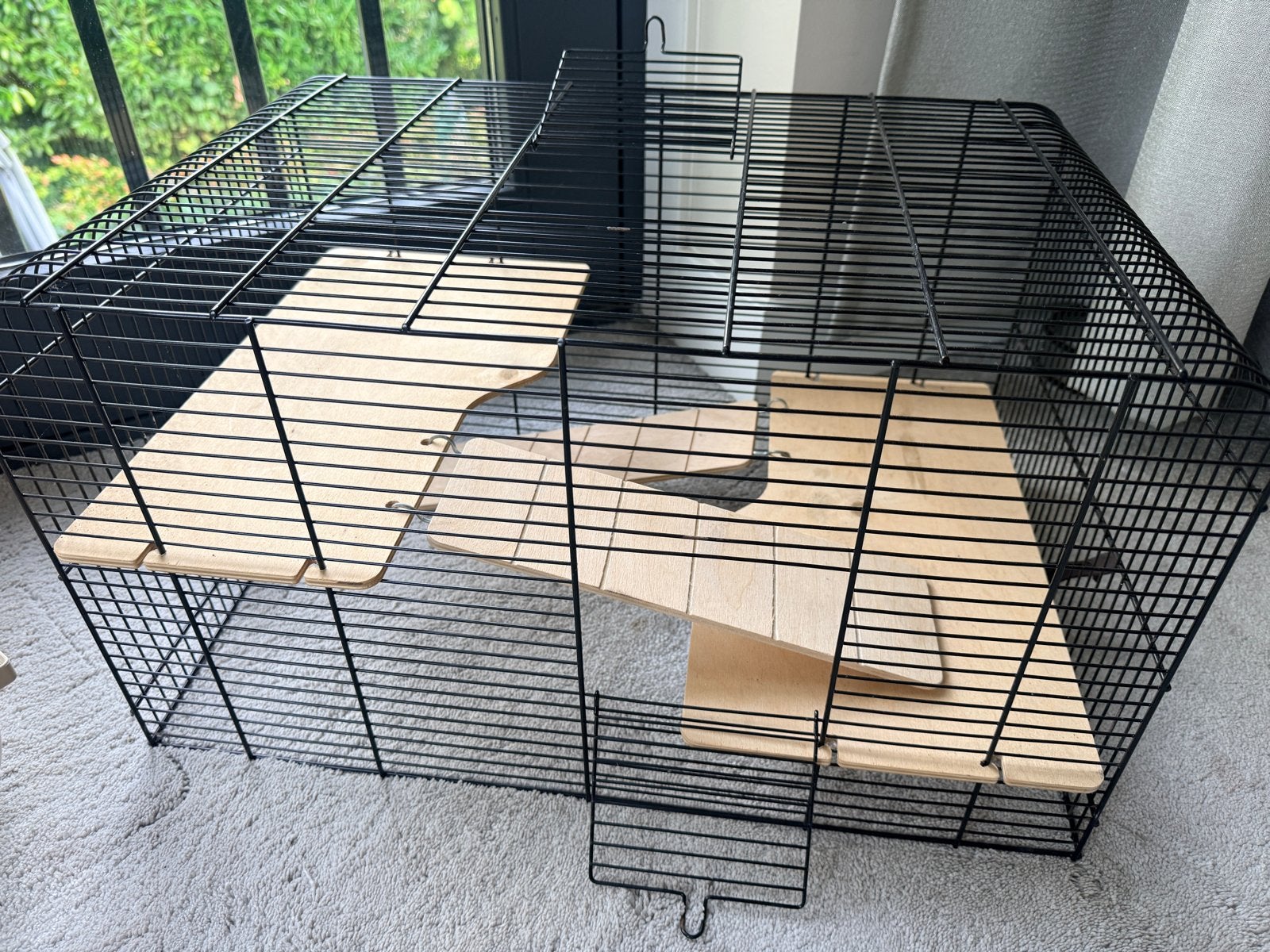 Erg mooie en schone, Hamsterkooi-knaagdieren(klein) 57*42*37, Ophalen