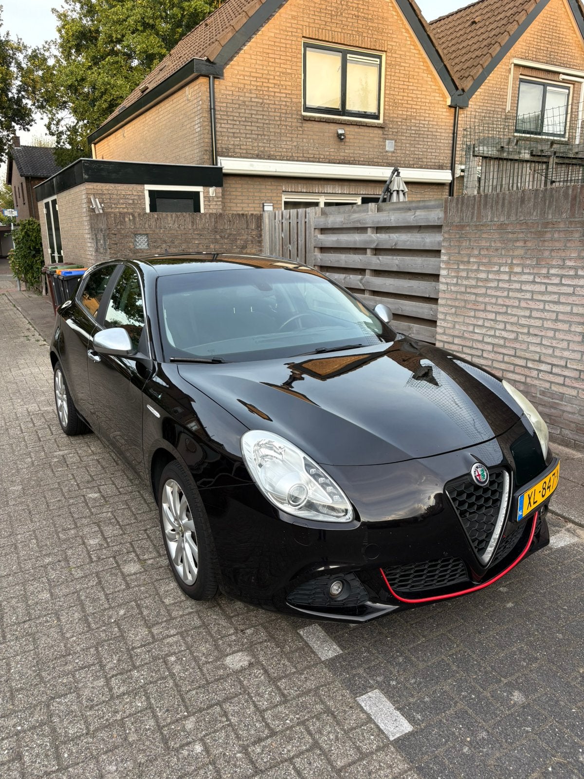 Alfa Romeo Giulietta 1.4 Turbo Multi AIR 2010 Zwart, Auto's, Alfa Romeo, Voorwielaandrijving, Multifunctioneel stuurwiel, Stof
