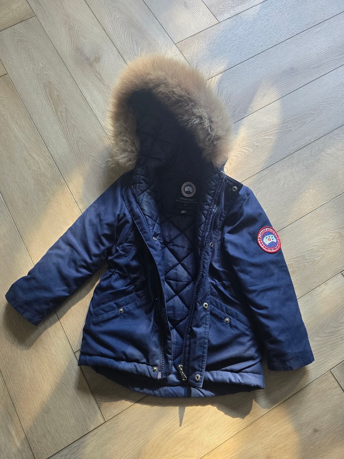 Canada Goose Kinderjas - Maat 104, Jongen of Meisje, Ophalen of Verzenden, Zo goed als nieuw, Canada Goose