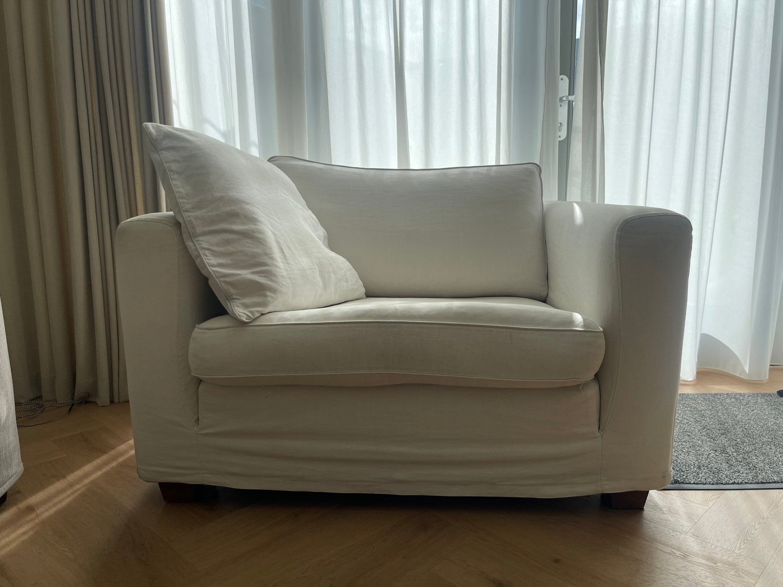 Linteloo loveseat, Huis en Inrichting, 75 tot 100 cm, Ophalen of Verzenden, 100 tot 125 cm, Stof