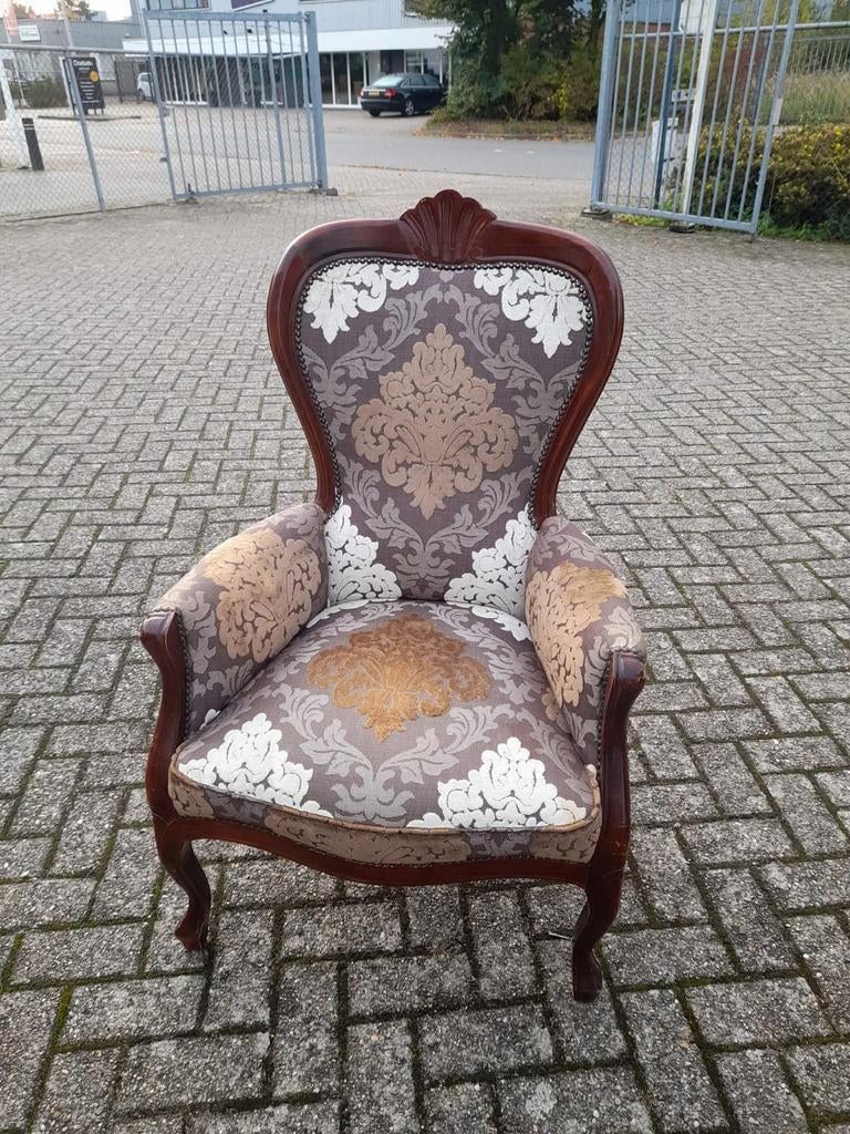Zeer mooie barok fauteuile, Ophalen of Verzenden, Zo goed als nieuw, 75 tot 100 cm