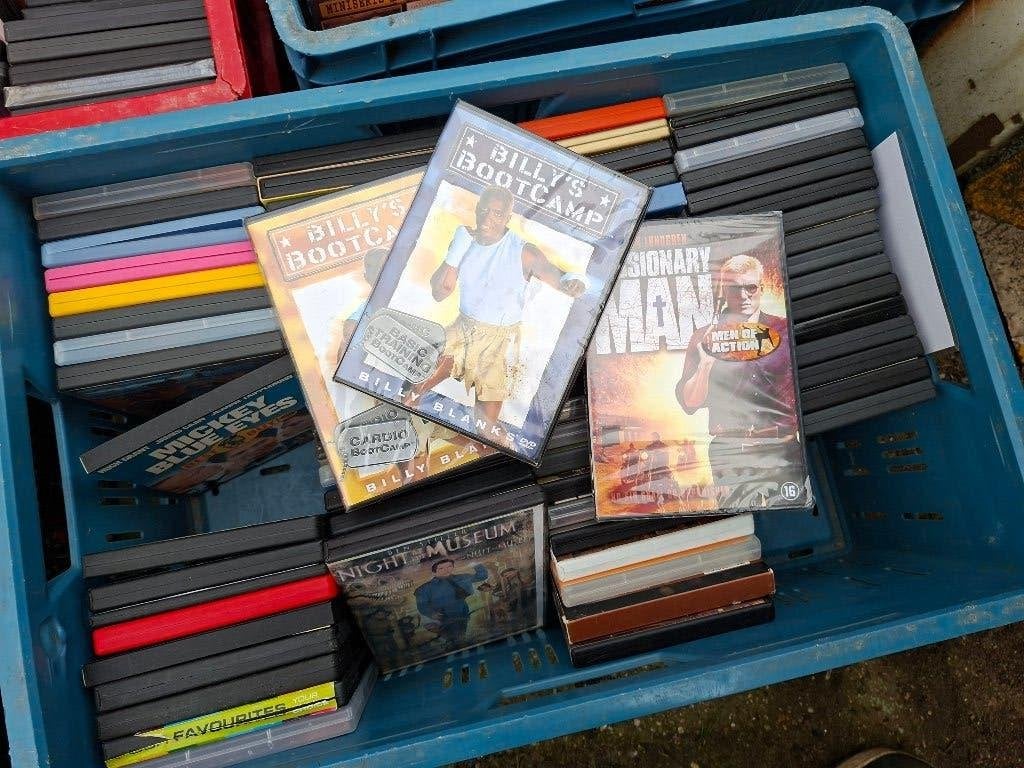 rommelmarktspullen circa 400 stuks dvd,s, Ophalen of Verzenden, Nieuw
