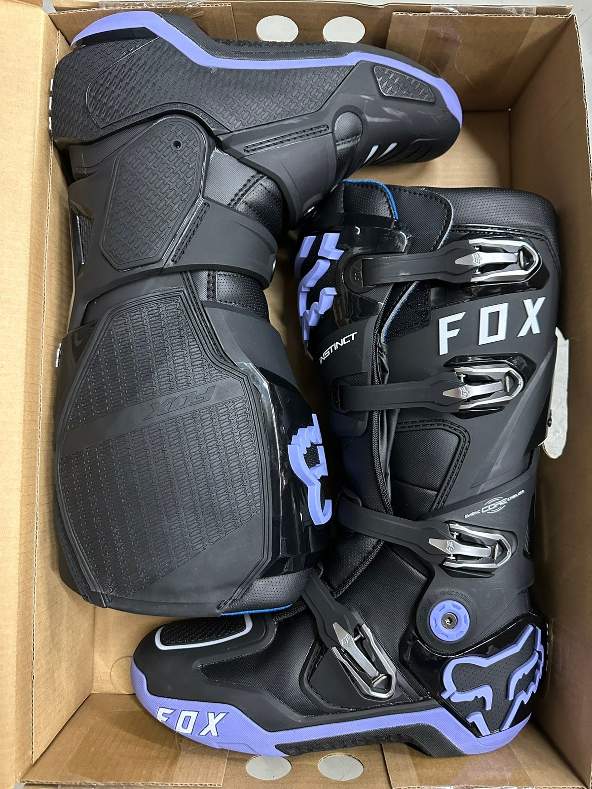 Nieuwe Fox Instinct factory maat 45 (11)., Motoren, Ophalen of Verzenden, Nieuw zonder kaartje, Dames, Laarzen