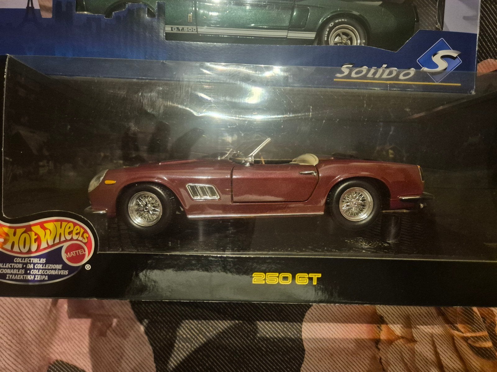Hot Wheels Ferrari 250GT Roadster 1:18 schaalmodel, Hobby en Vrije tijd, Ophalen of Verzenden, Nieuw, Auto, Hot Wheels