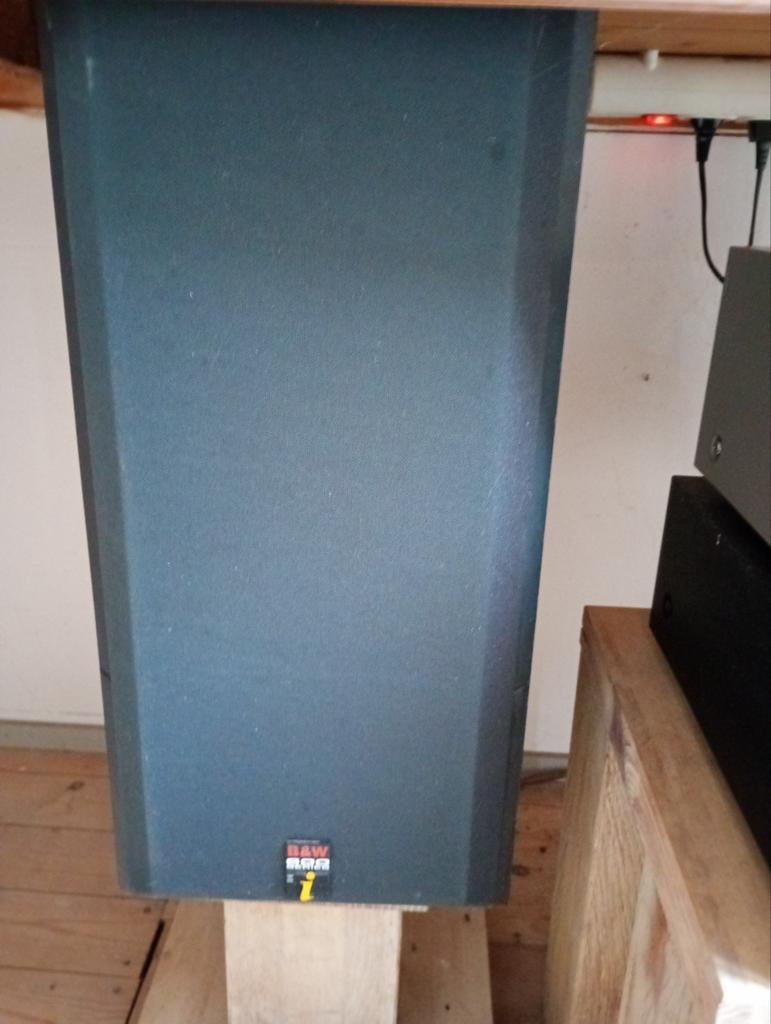 B&W DM 610 Speakers - Hoogwaardig Geluid, Ophalen of Verzenden, Gebruikt, Front, Rear of Stereo speakers, Bowers & Wilkins (B&W)