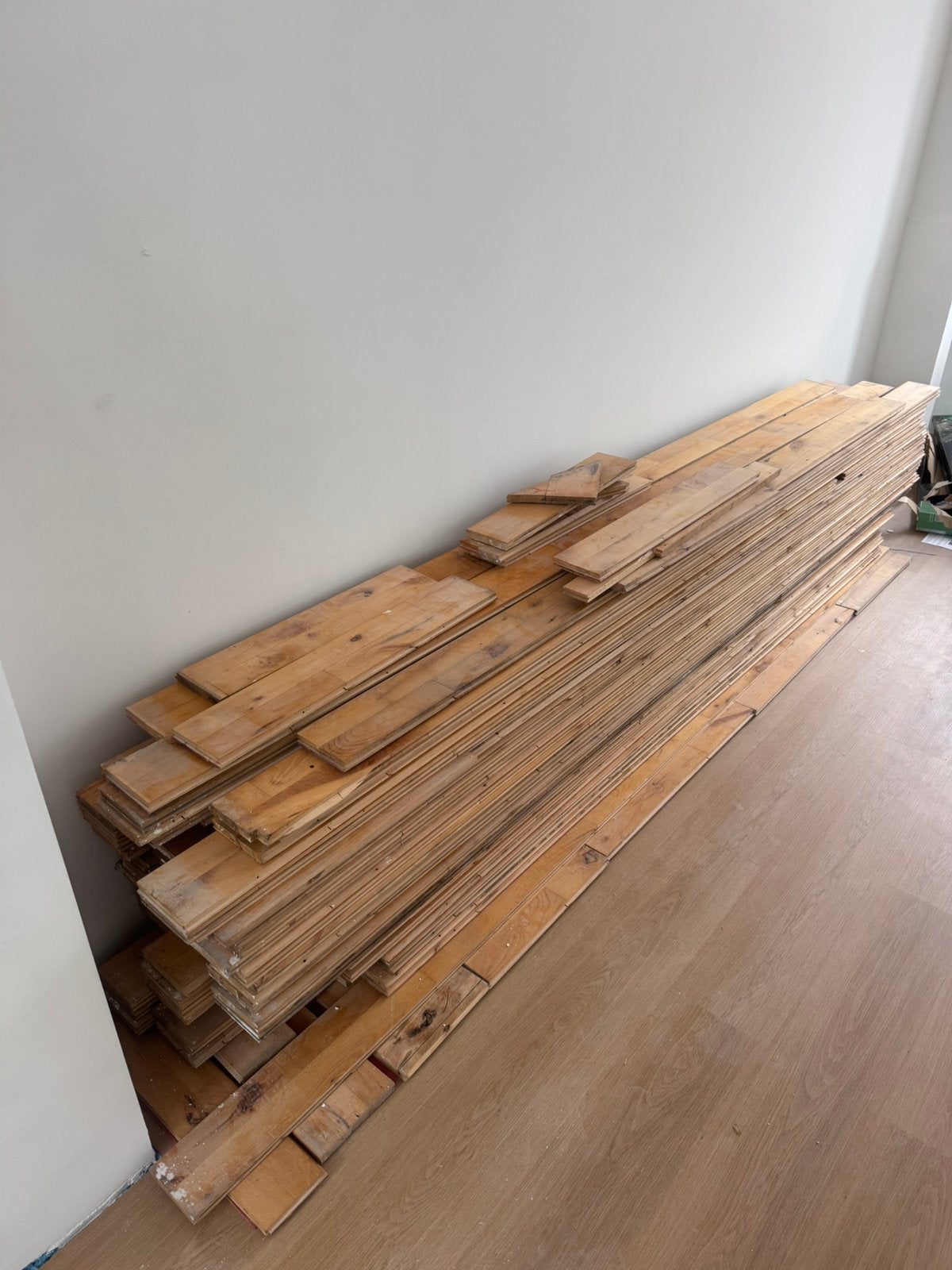 Junckers parketvloer, Doe-het-zelf en Verbouw, Vloerdelen en Plavuizen, Zo goed als nieuw, 10 m² of meer, 10 tot 30 cm, Hout