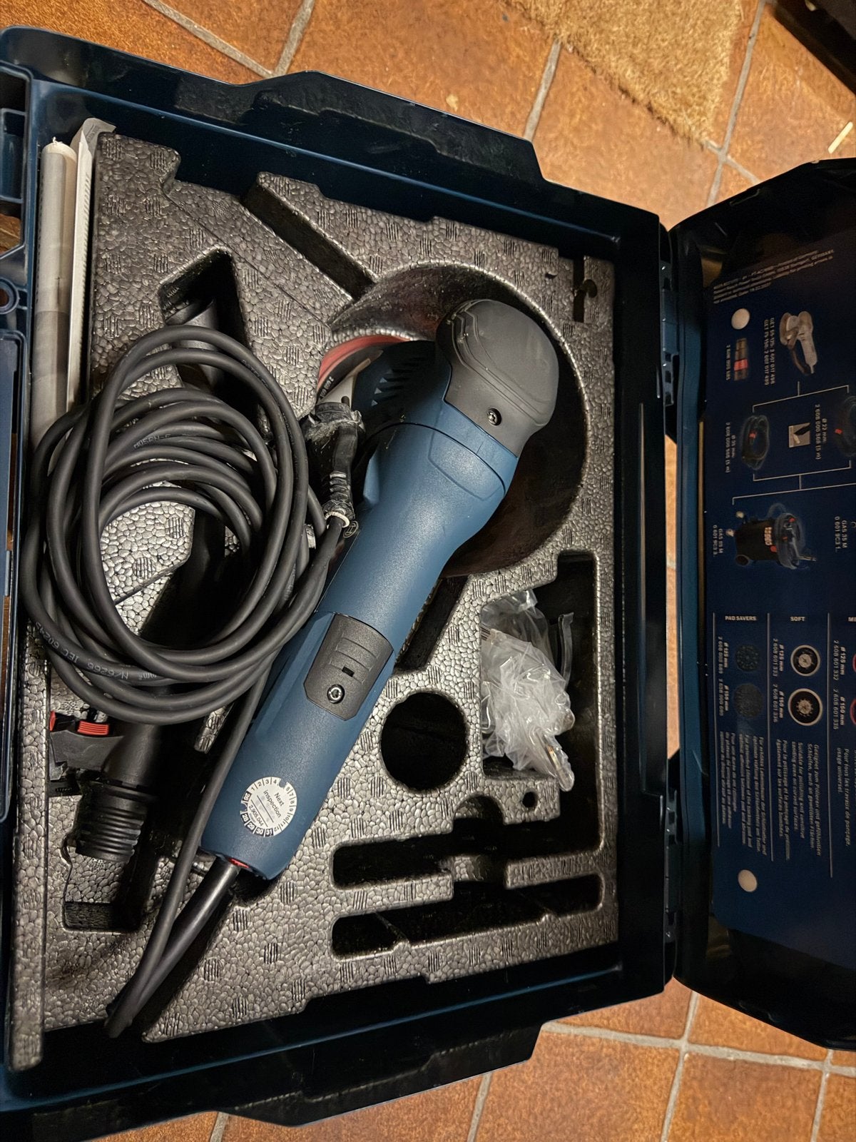 Bosch GET 75-150 Excentrische schuurmachine in koffer, Doe-het-zelf en Verbouw, Gereedschap | Schuurmachines, Ophalen of Verzenden