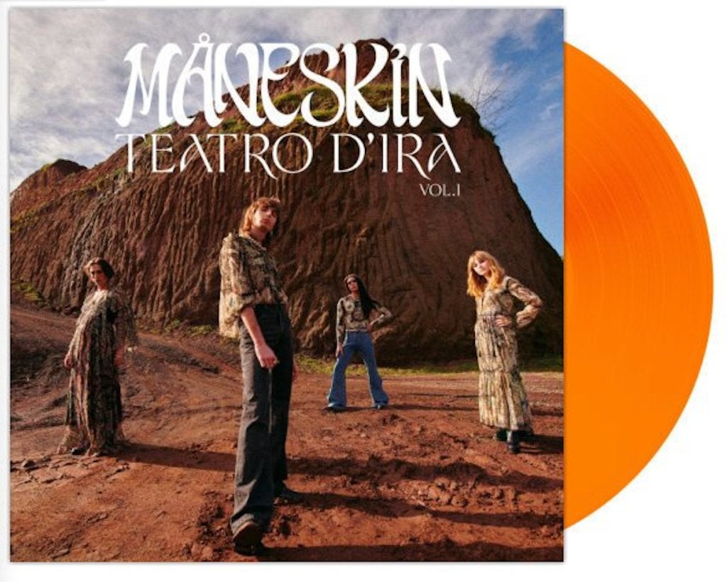 Vinyl LP Maneskin Teatro D'Ira Vol.1 ORANGE Vinyl NIEUW, 2020 tot heden, Ophalen of Verzenden, 12 inch, Nieuw in verpakking