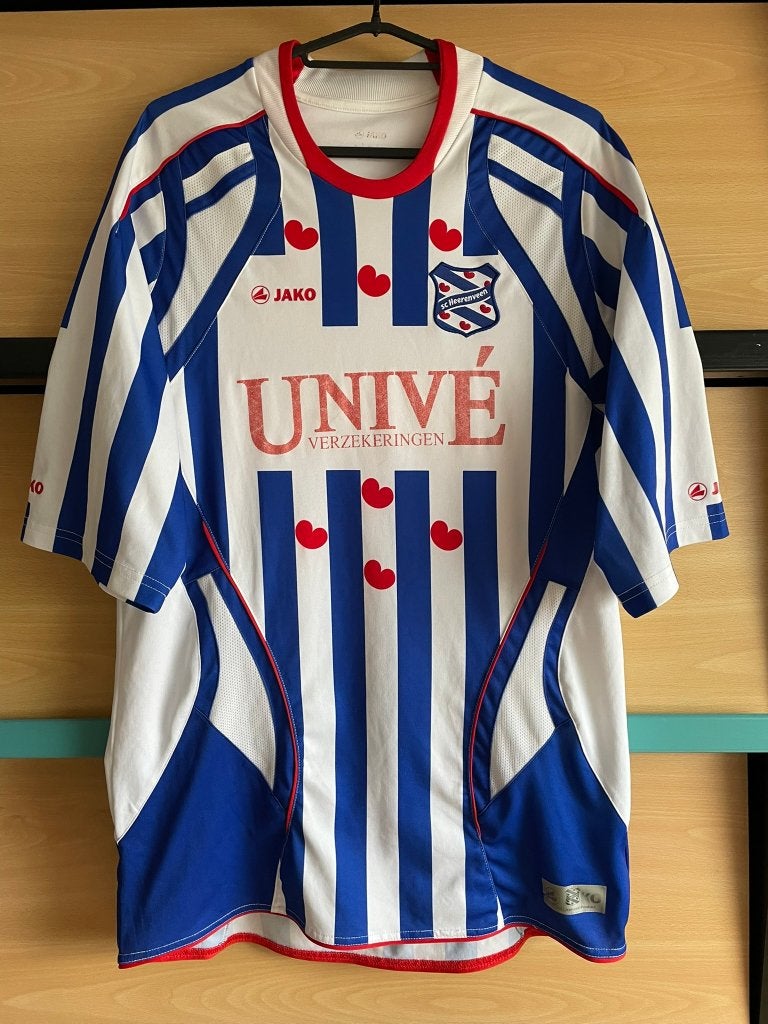 SC Heerenveen Jako Voetbalshirt Maat M 09/10 Home, Ophalen of Verzenden, Zo goed als nieuw, Voetbal, Jako