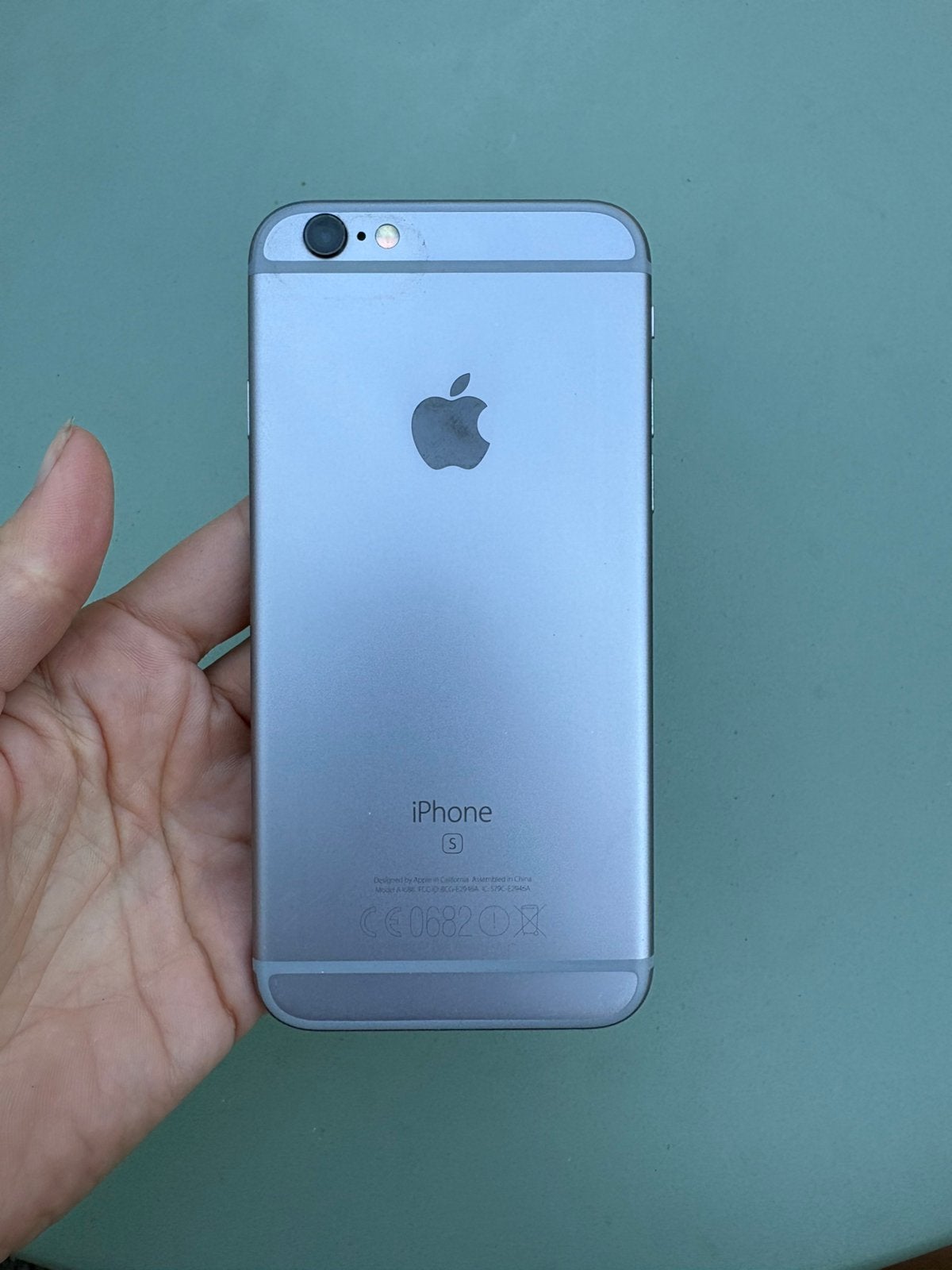 iPhone 6S, Gebruikt, Ophalen of Verzenden, 64 GB, Zilver
