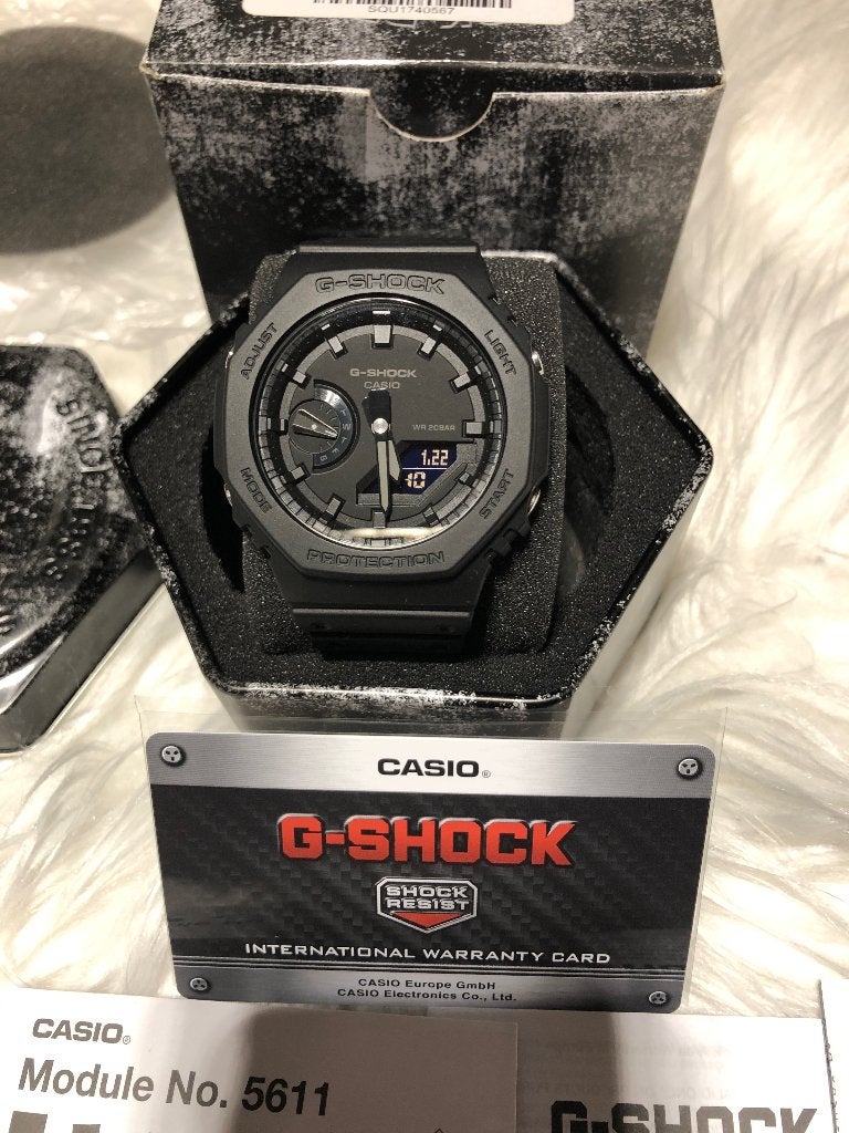 Casio G-Shock carbon core nieuw, Ophalen, Casio G-Shock, Zwart, Nieuw