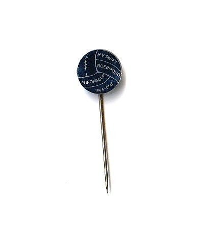 blikken speld van Handbalvereniging SWIFT, Roermond, Verzamelen, Speldjes, Pins en Buttons, Ophalen of Verzenden, Gebruikt, Overige onderwerpen