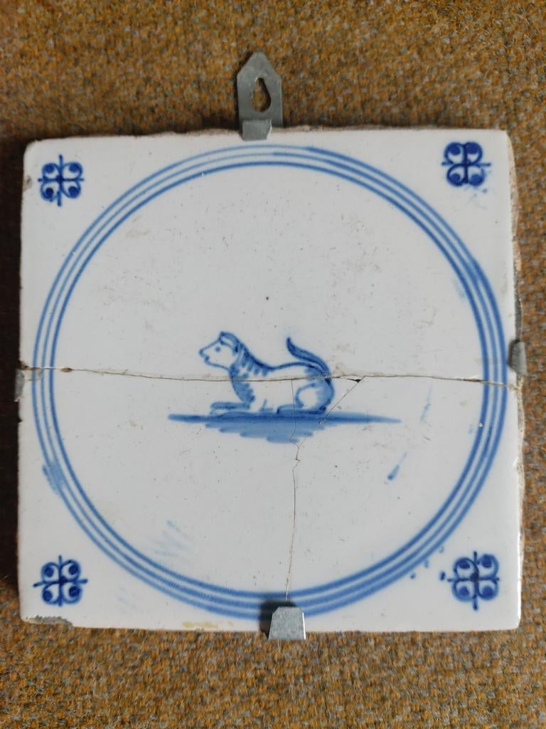 Antiek tegeltje., Ophalen of Verzenden