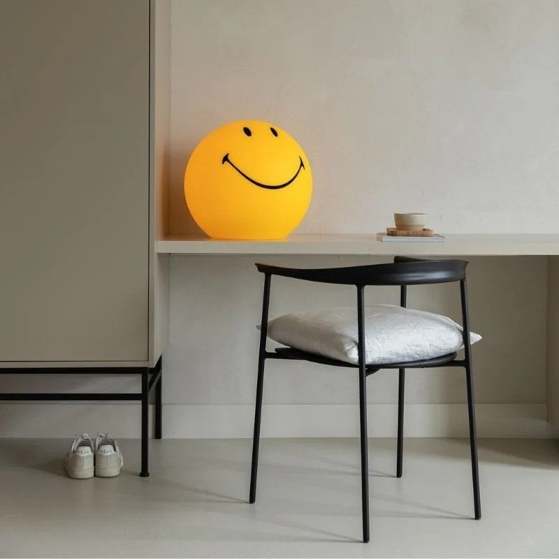 Mr Maria Smiley Lamp, Original Yellow LED Lamp, Ophalen of Verzenden, Zo goed als nieuw, Minder dan 100 cm