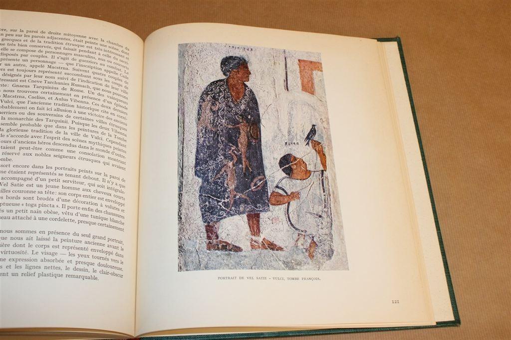 Etruskische Schilderkunst [1952] — Vintage Kunstboek, Ophalen of Verzenden, Gelezen
