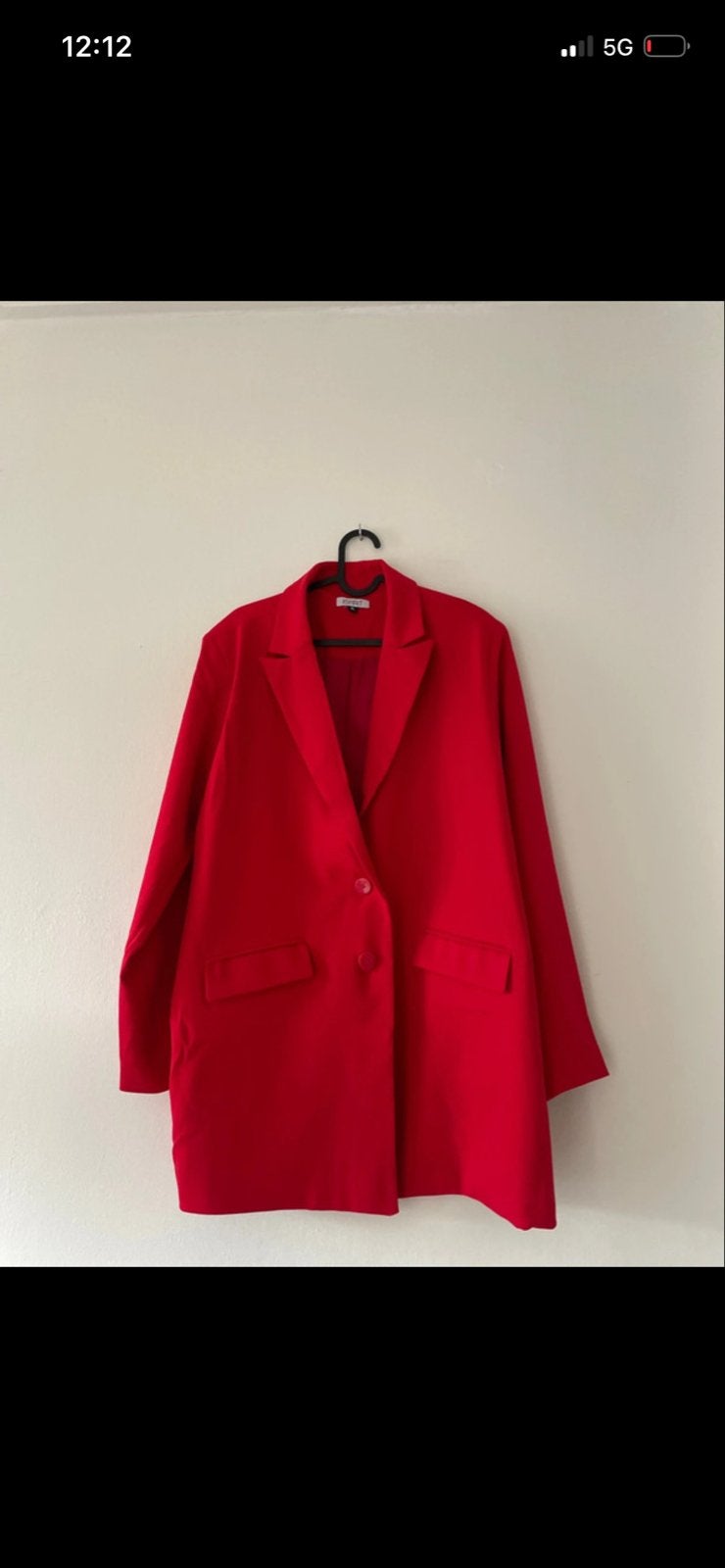 Rode blazer van True Spirit, maat XL, Maat 46/48 (XL) of groter, Ophalen of Verzenden, Zo goed als nieuw, Jasje