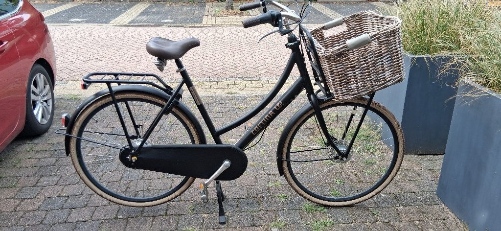 Dames meiden fiets, Terugtraprem, 47 tot 50 cm, Zo goed als nieuw, Ophalen