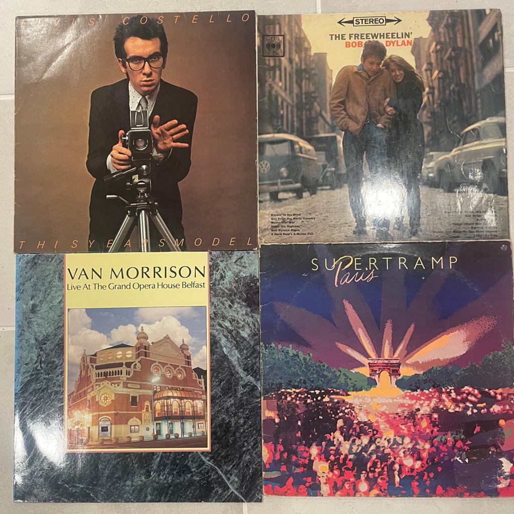 30x LP pop rock soul (oa Bob Dylan, Van Morisson etc.), Ophalen of Verzenden, Gebruikt, 12 inch
