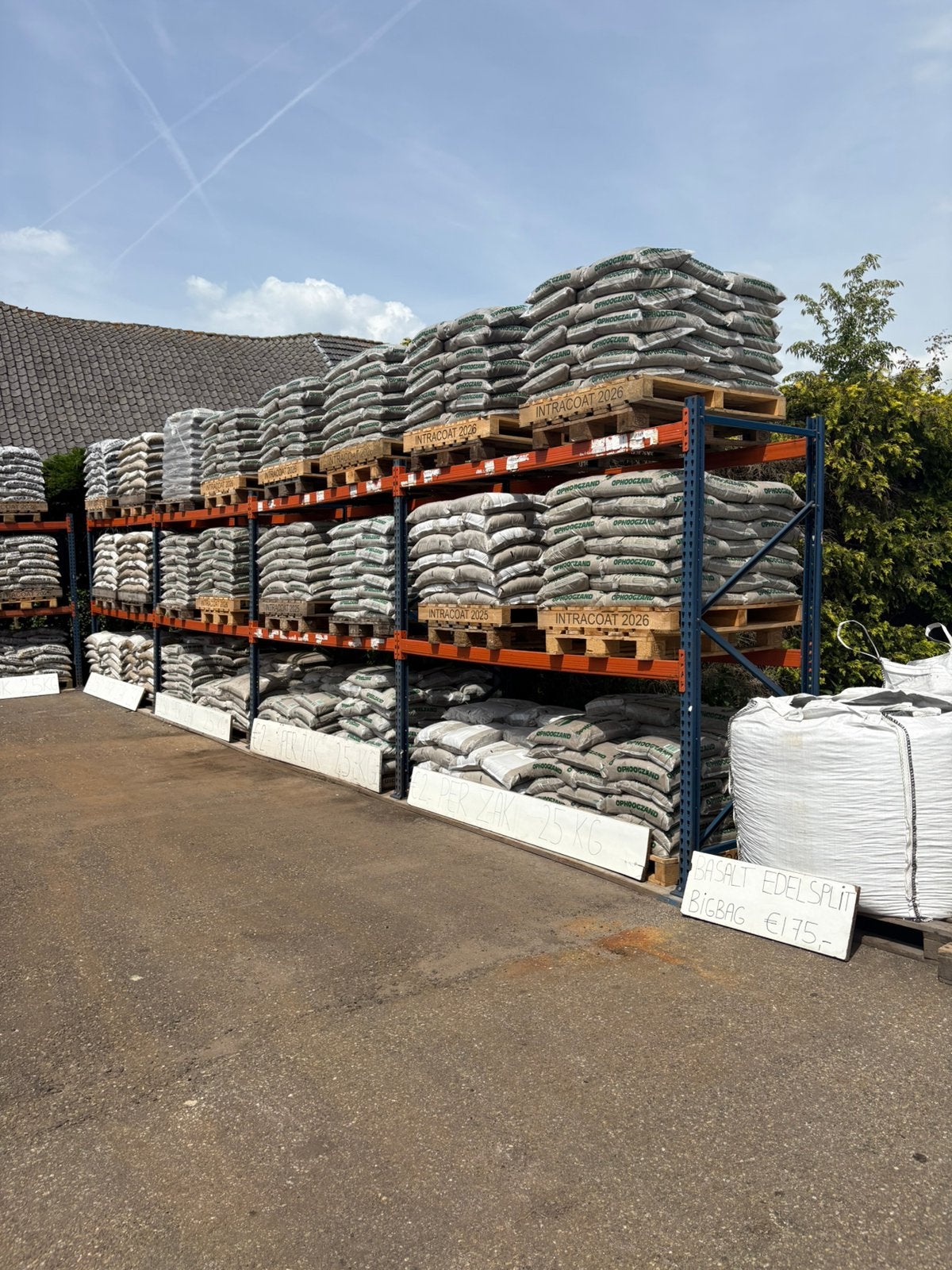 OUTLET ZAND GRIND GROND BOOMSCHORS HYDROKORRELS, Ophalen, Nieuw, Wit