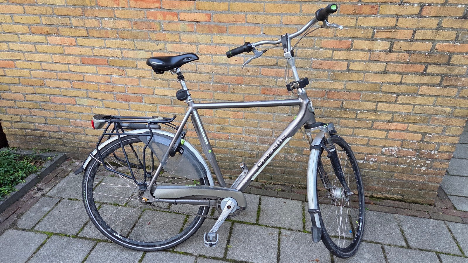 Gazelle Montreux Limited Edition - Gebruikte Herenfiets, Ophalen, Gebruikt, Velgrem, Versnellingen