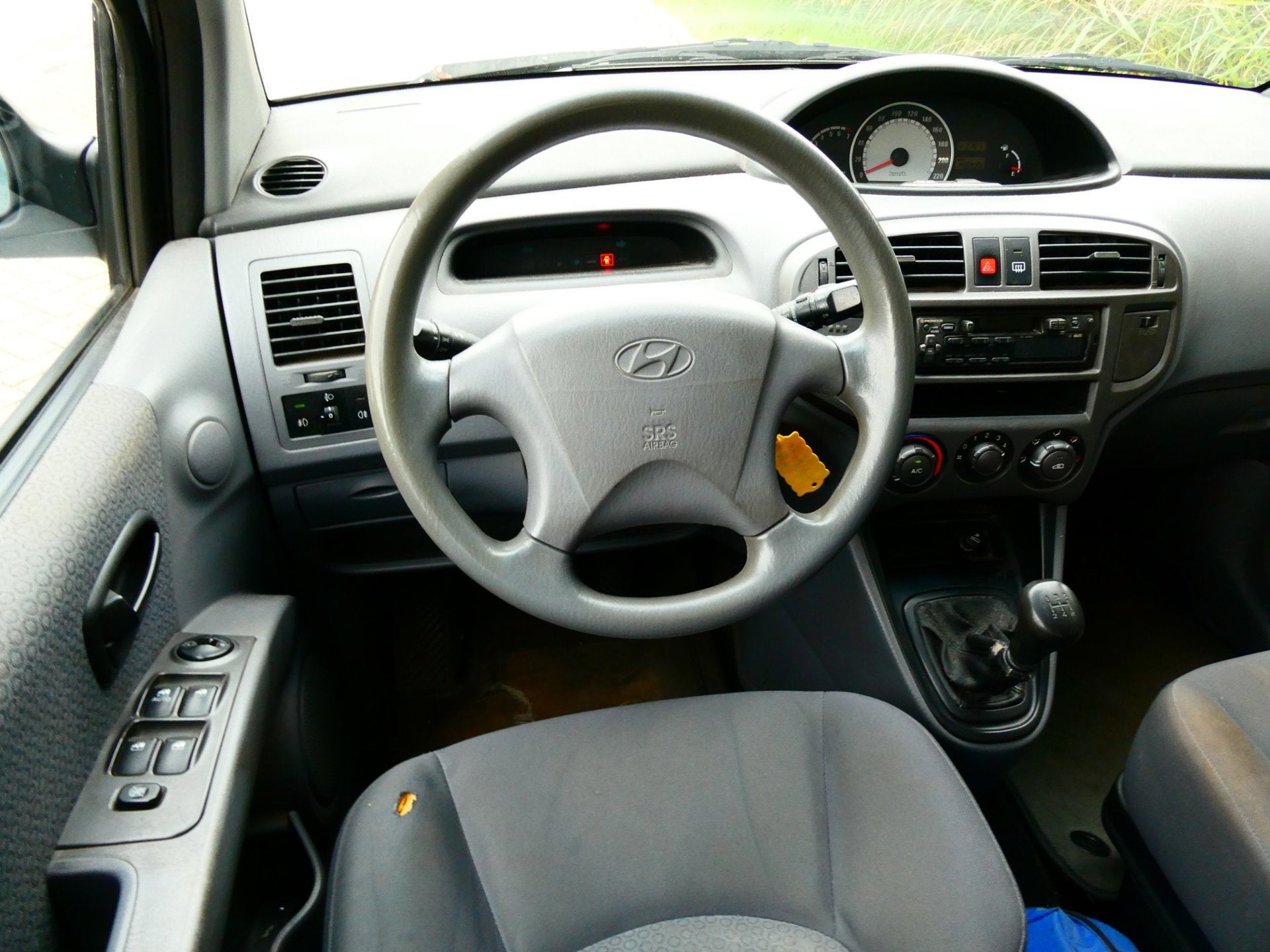 Hyundai Matrix 1.6i Active Airco 145.000km Trekhaak 1300kg H, Voorwielaandrijving, Matrix, Stof, Gebruikt
