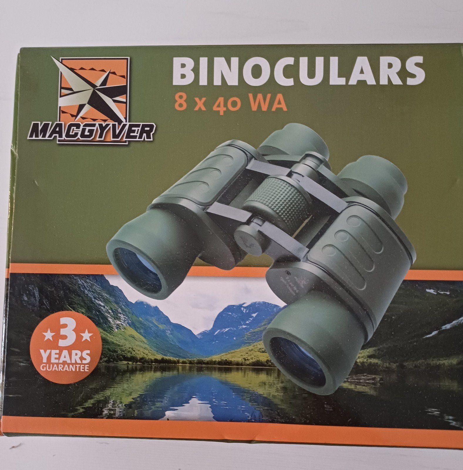 Macgyver Verrekijker Binoculars 8x40 WA - NIEUW, Audio, Tv en Foto, Optische apparatuur | Verrekijkers, Dakkant (recht), Nieuw