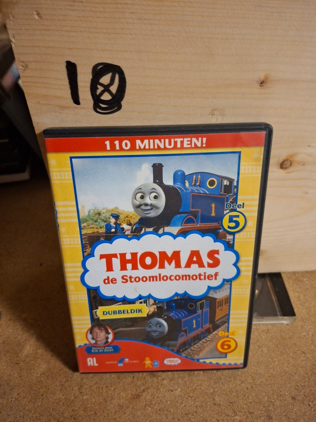Thomas de Stoomlocomotief - Deel 5 & 6 (Dubbeldik), Cd's en Dvd's, Gebruikt, Alle leeftijden, Tv-serie, Familie