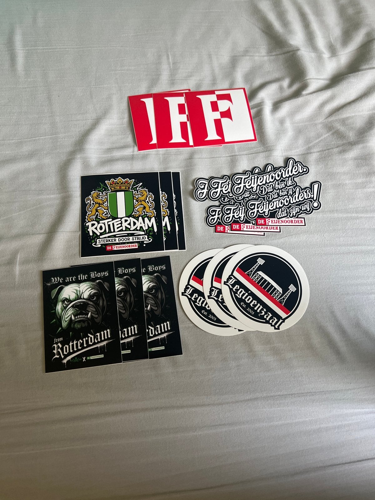 Feyenoord Stickerpakket - Diverse Ontwerpen, Verzamelen, Ophalen, Nieuw, Sport