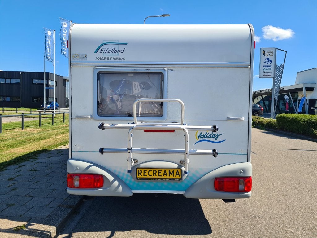Eifelland Holiday 415 TM, Caravans en Kamperen, Caravans, Overige typen, Bedrijf, Treinzit, 750 - 1000 kg