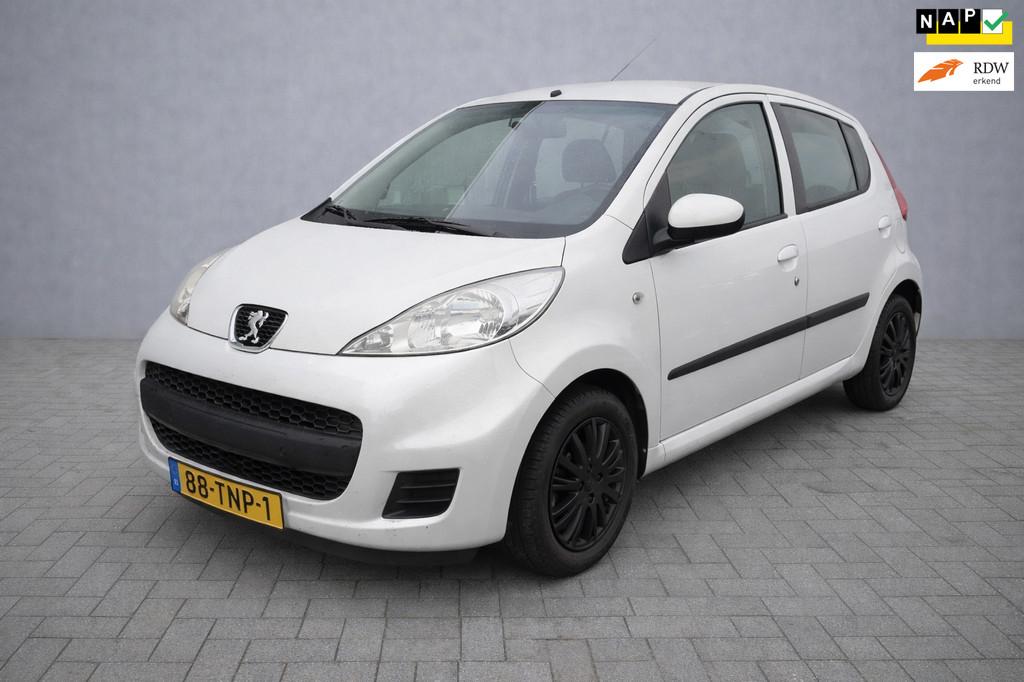 Peugeot 107 1.0-12V XS Hele leuke! Spoiler!, Voorwielaandrijving, Euro 5, Gebruikt, Zwart