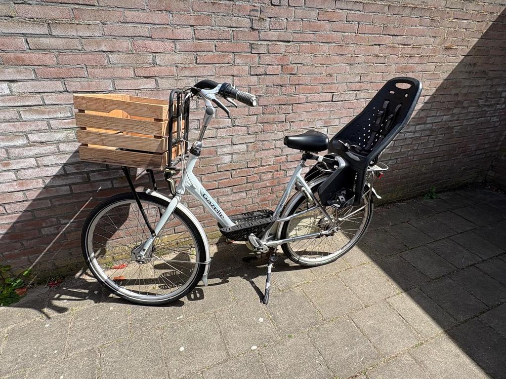 Gazelle moederfiets, Fietsen en Brommers, Fietsen | Dames | Moederfietsen, Ophalen, 56 cm of meer, Zo goed als nieuw, Gazelle