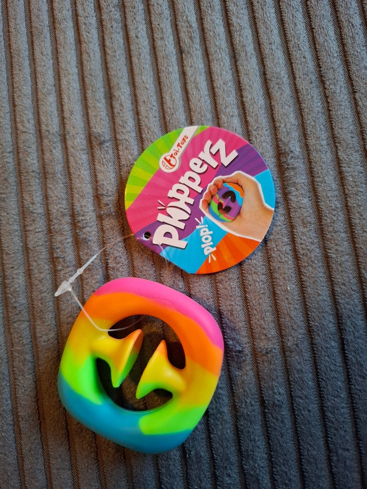 Plopperz Fidget Speeltje Regenboog, Ophalen of Verzenden, Nieuw, Jongen of Meisje